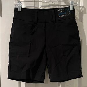 Callaway Women's Black Golf Shorts NWT